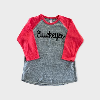 Youth Raglan tee, Youth Size: Youth 10