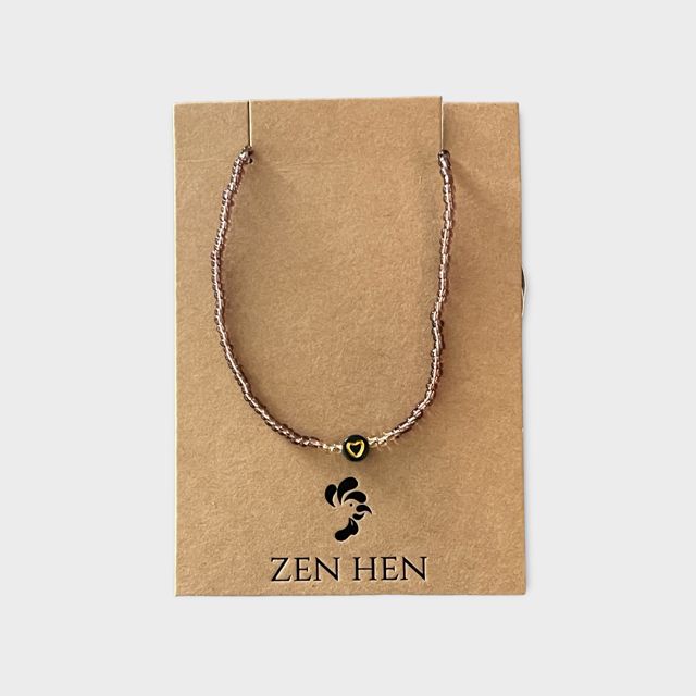 Beaded Heart Necklace
