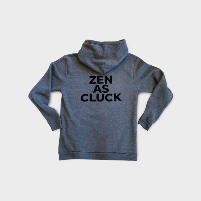 Zen As Cluck Hoodie, Adult Size: Extra Small