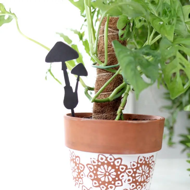 Mushroom Plant Stake