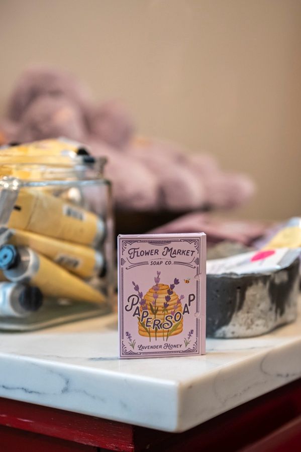 Lavender Paper Soap