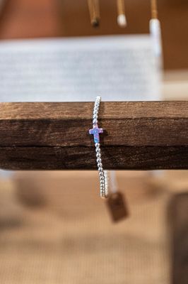 Cross Opal Bracelet