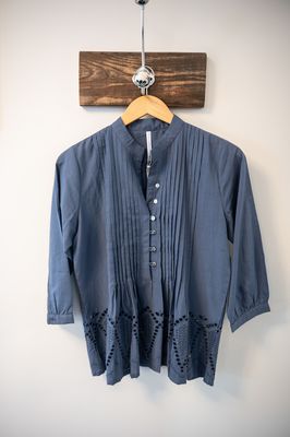 Pintuck Shirt