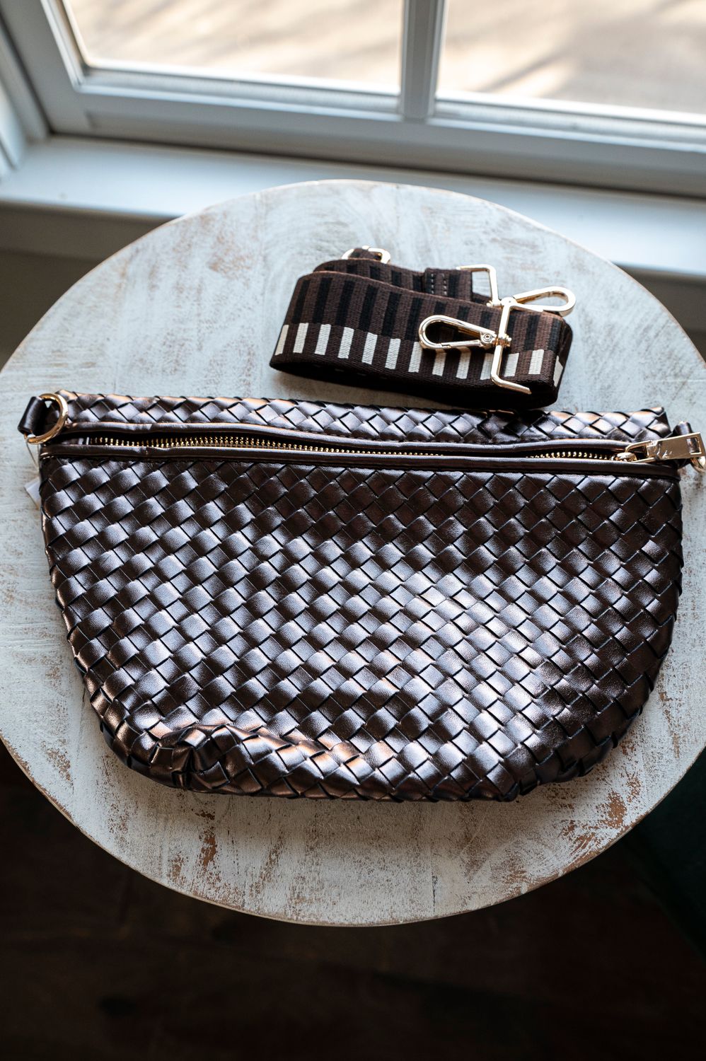 Woven Bum Bag