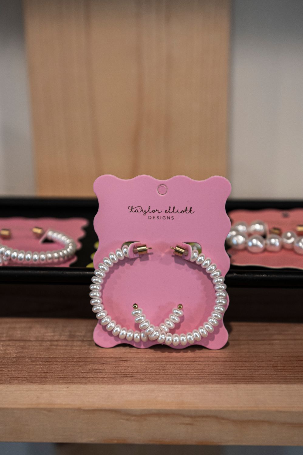 Pearl Hoop Lg