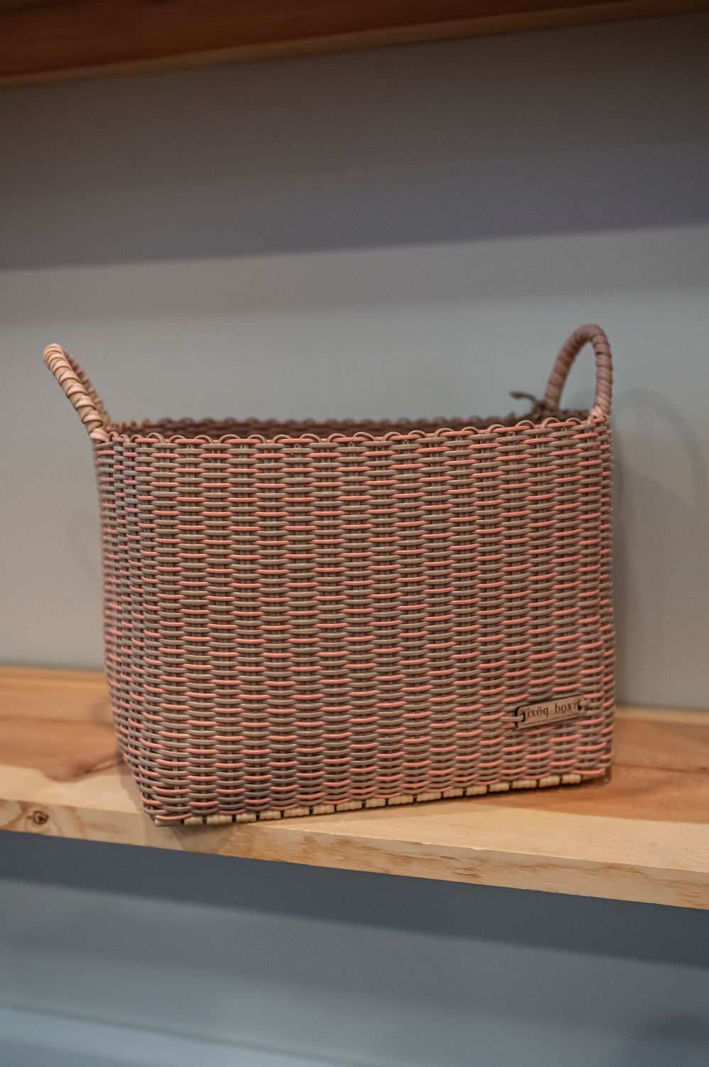 Mother Hen  Stripe Cesta, Color: pink &amp; black