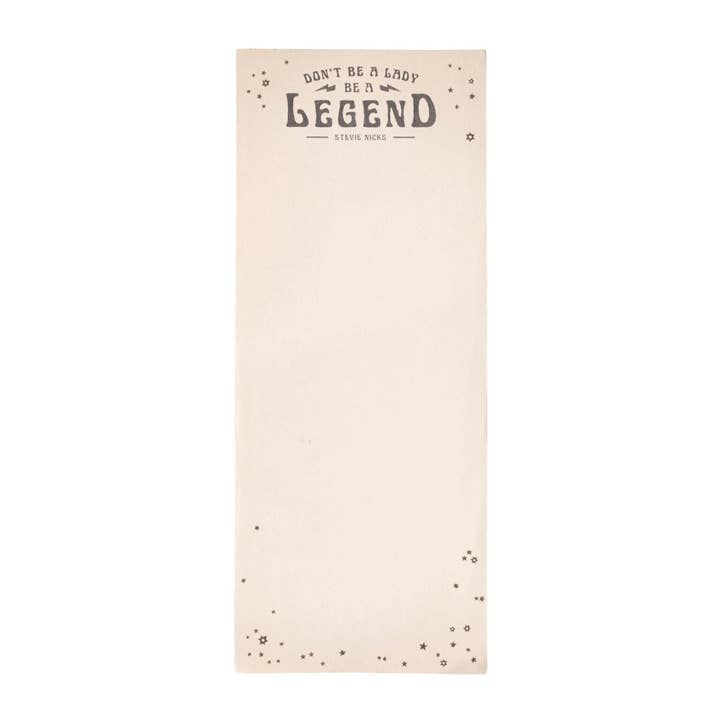 Legend Notes