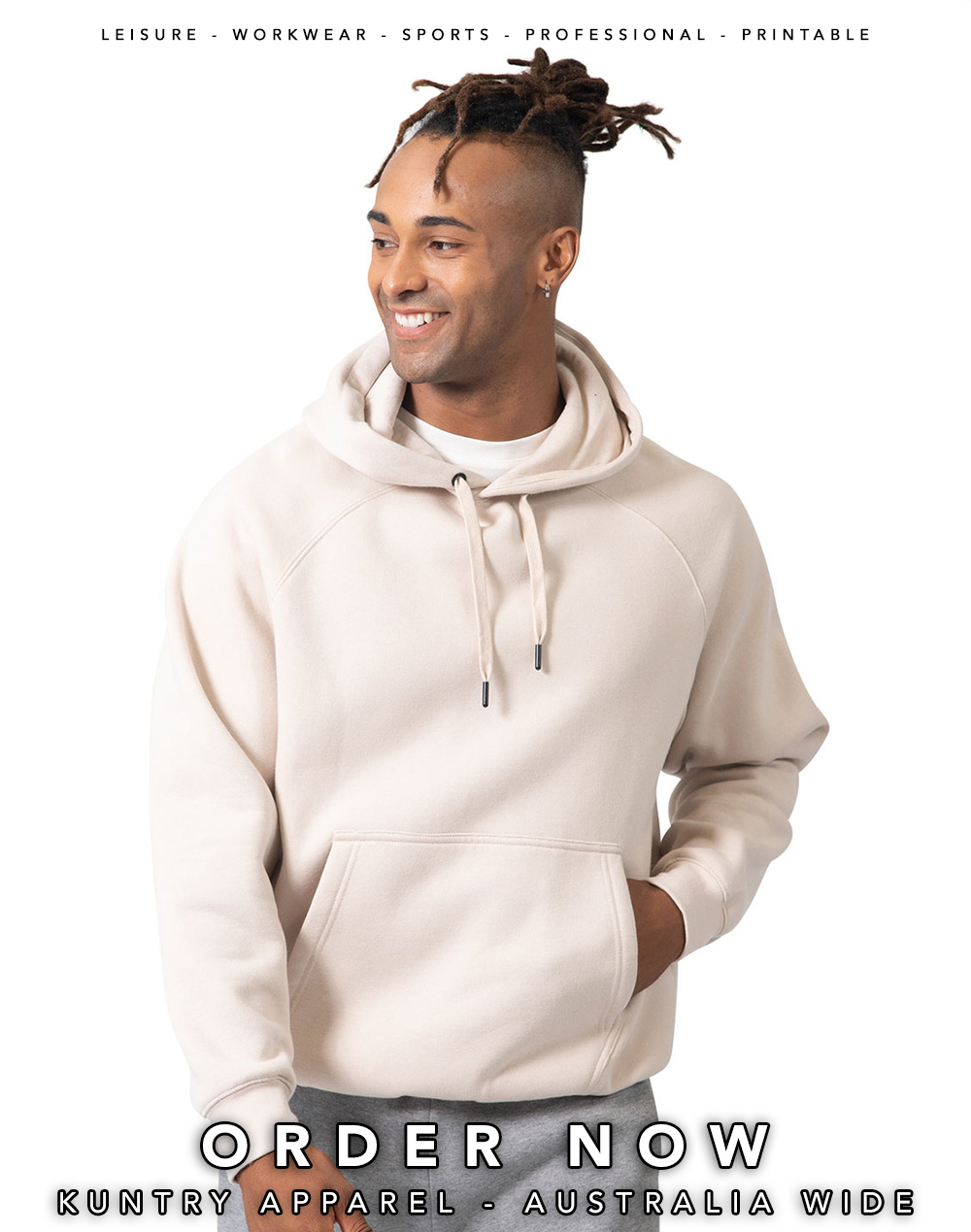 Cotton Care Kangaroo Hoodie MENS