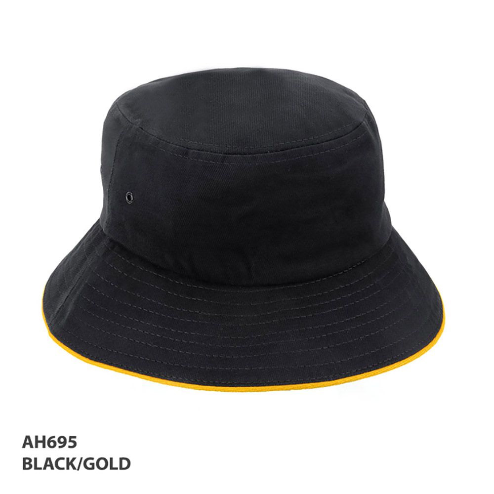 Bucket Hat with Trim