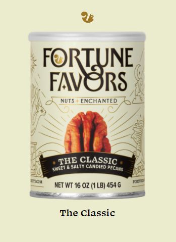 4oz Fortune Favors the Classic Candied Pecans