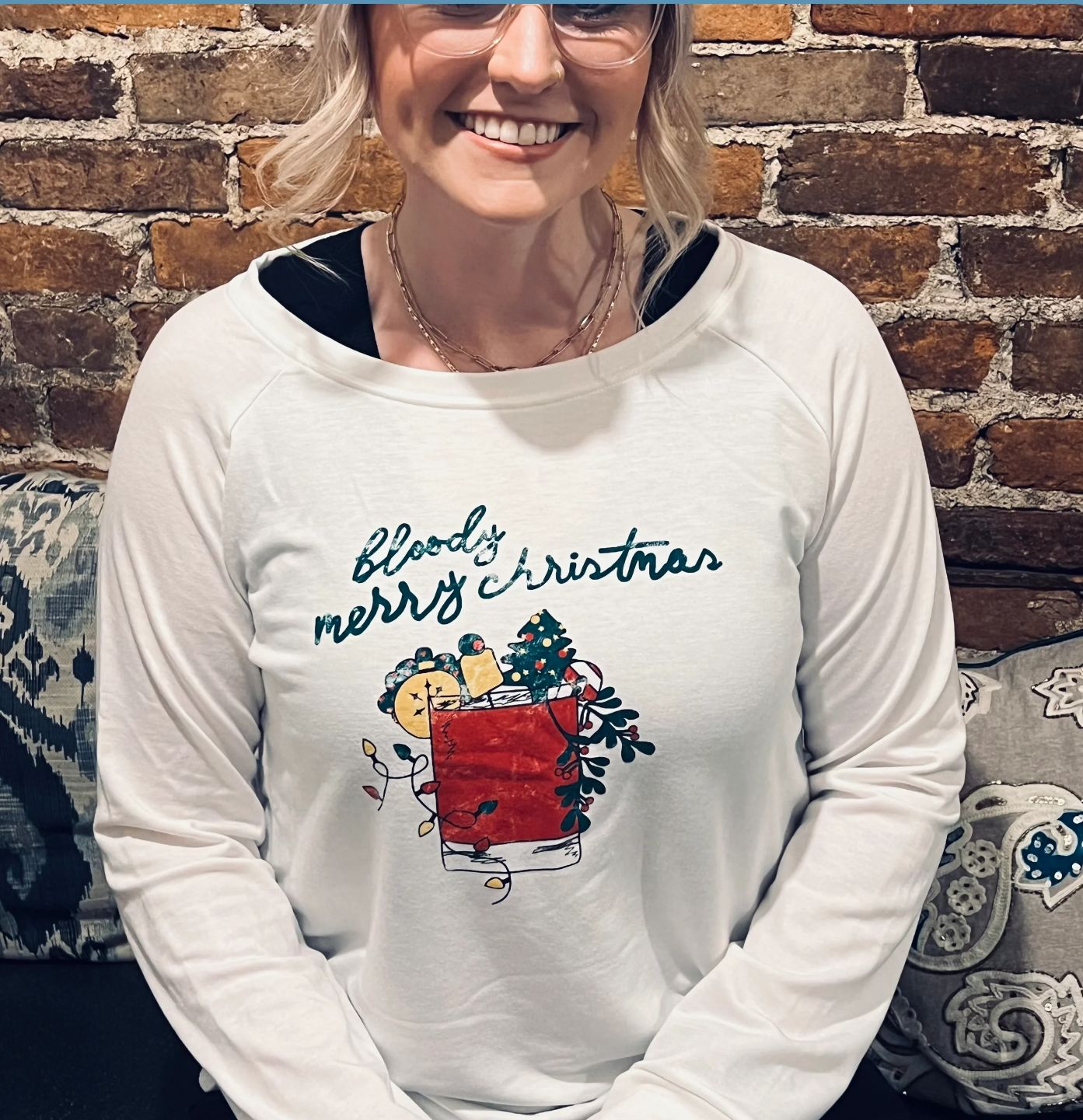 Bloody Merry Christmas Sweatshirt