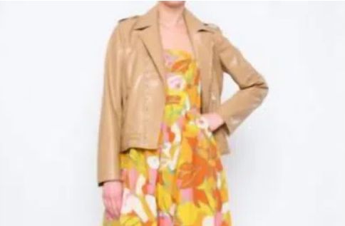 Flora Bea Clark Coat- Truffle