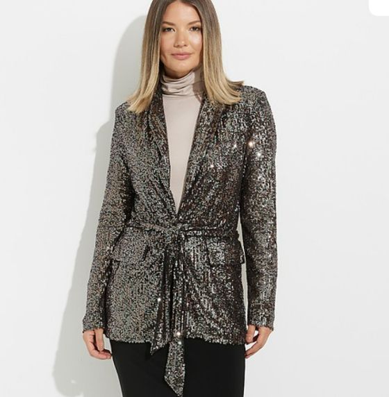 Joseph Ribkoff Sequin Blazer Style 224263