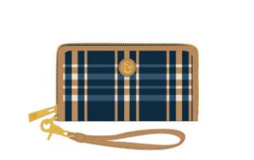 Spartina 449 Wallet Kalalanta Plaid Navy