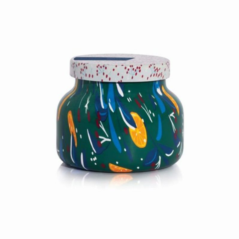 Capri BLUE Pattern Play Jar 8 oz (Volcano)