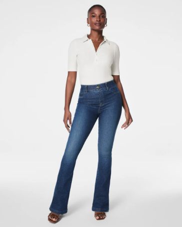 Spanx Shape EveryWear Flare Jeans (Authentic Blue)