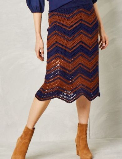 Cartolina Sadie Skirt-Cotton-Navy Multi