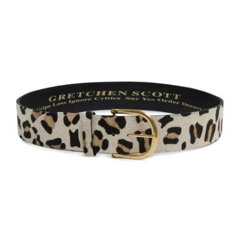 Gretchen Scott 2 Inch Belted Bliss - Leopard