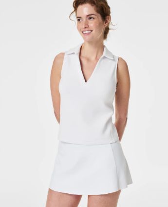 Spanx AirEssentials Polo Tank (Vivid White)