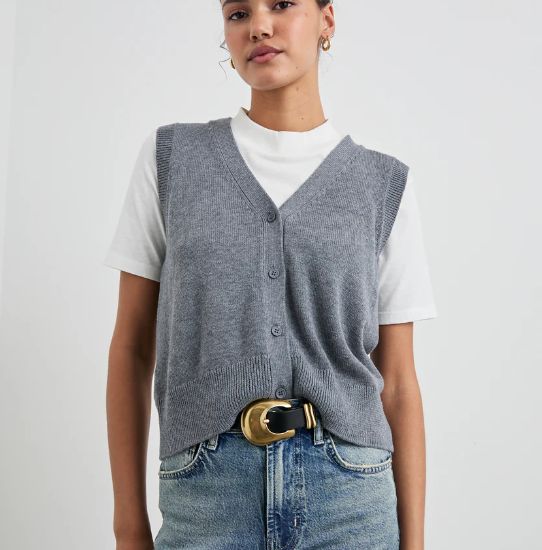 Rails Annika Sweater Vest (Charcoal)
