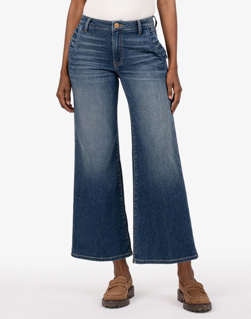 KUT from the Kloth Meg High Rise Wide Leg
