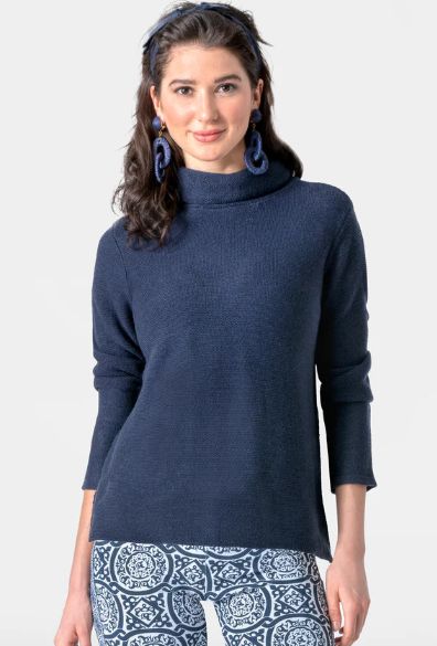 Gretchen Scott Knit Knit Turtleneck Sweater