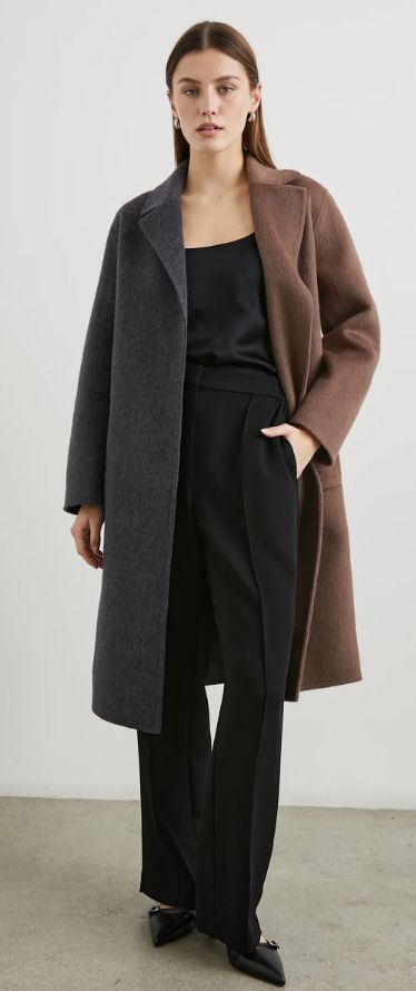 Rails Lore Coat (Charcoal Mink Mix)
