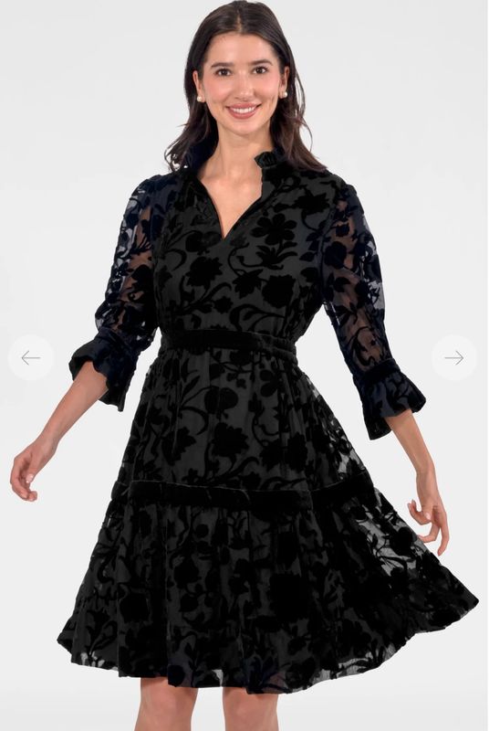 Gretchen Scott Tear Drop Dress - Luxe Garden