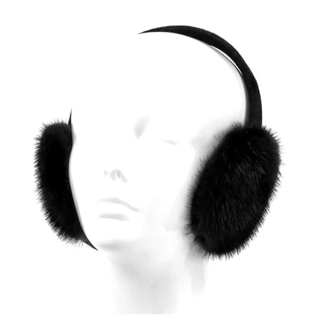 Mitchie&#39;s Matchings Women&#39;s Mink Fur Earmuffs