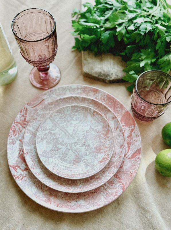 Patina Vie Celine Porcelain Plates