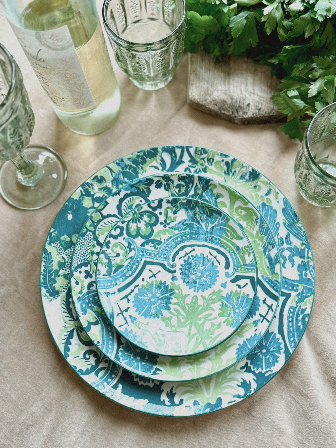 Patina Vie Juliette Porcelain Plates