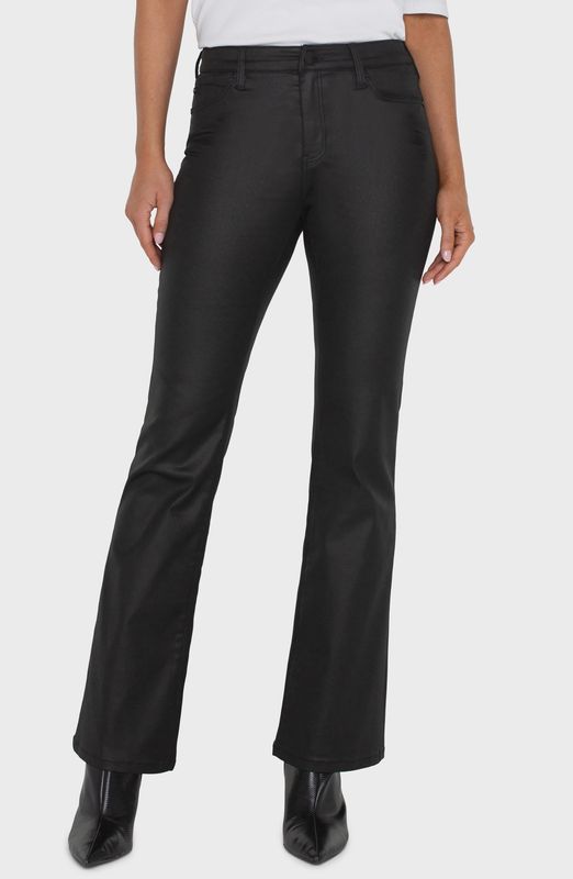 Liverpool Lucy Bootcut (Coated Black)