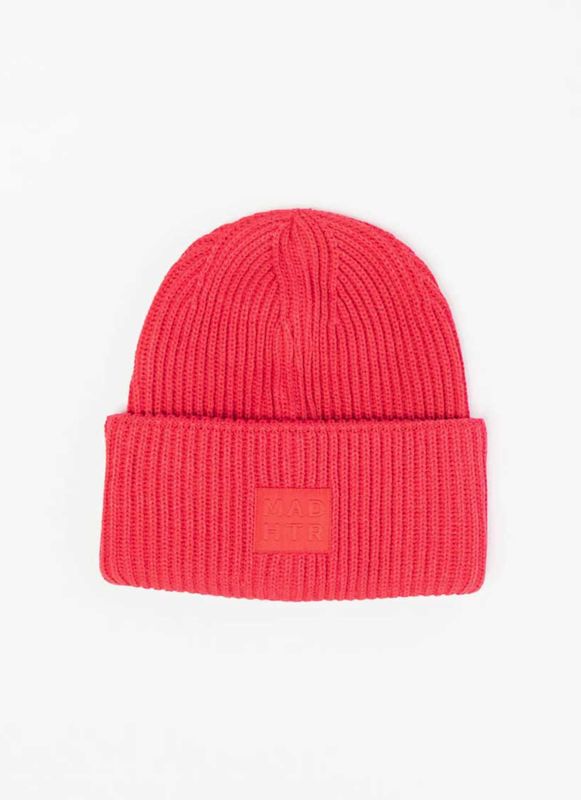 Alice &amp; Wonder Adult Mad Hatter Ribbed Knit Beanie (Choose Color)