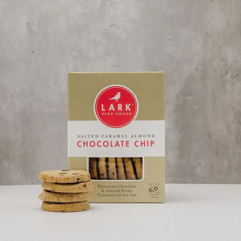 Lark Salted Caramel Almond Chocolate Chip Cookies- 6 oz