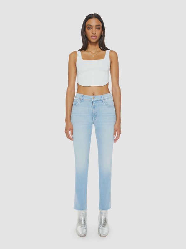 Mother The Insider Ankle Fray- Friendly Reminder