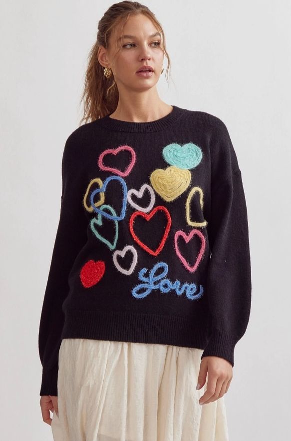 Black Love Sweater