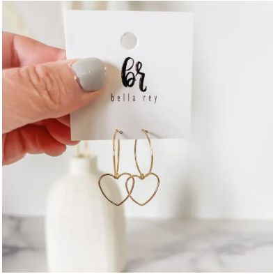 The Anna Ryan Gold Plated Hoop Earrings