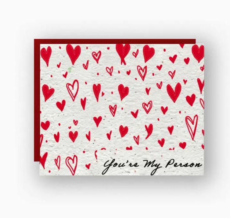 You&#39;re My Person Wildflower Seed Paper Card