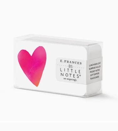 E. Francis Big Heart Little Notes