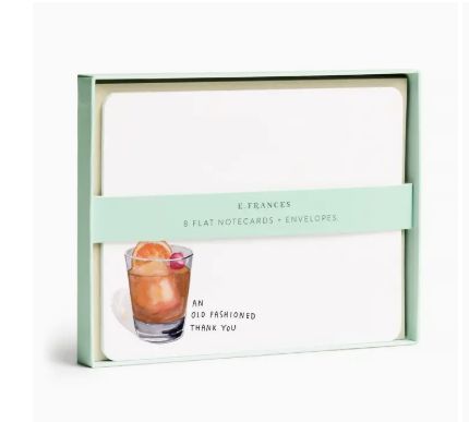 E. Francis Old Fashioned Flat Notes | Boxed Notecards