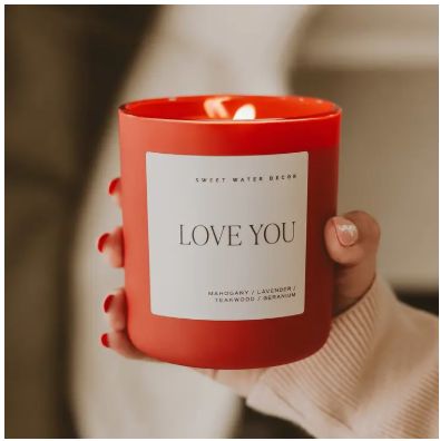 Love You 15 oz Soy Candle