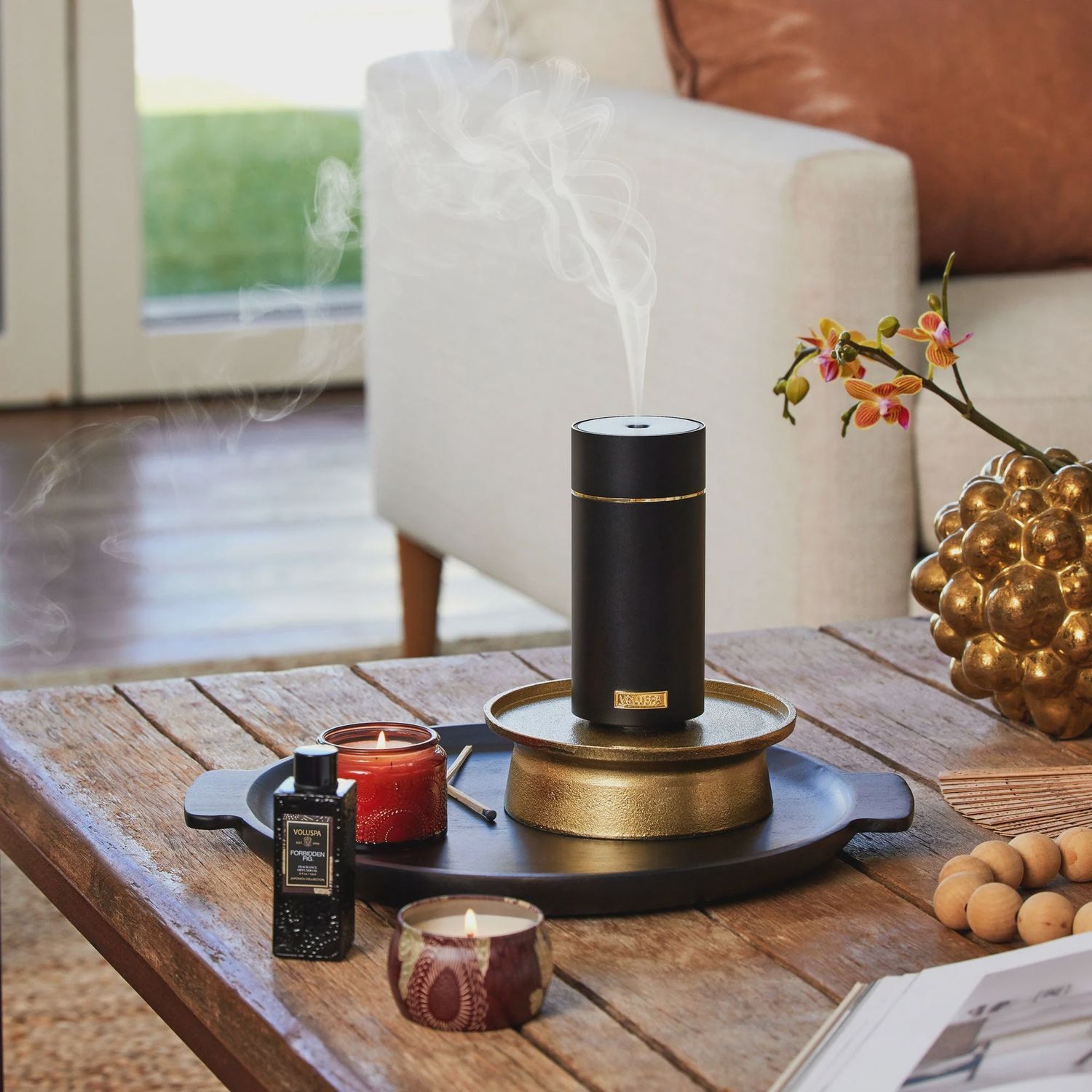 Voluspa Fragrance Oil Diffuser Device Black