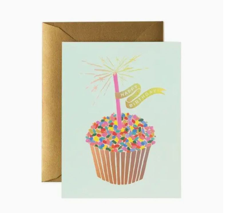 Cupcake Birthday Card