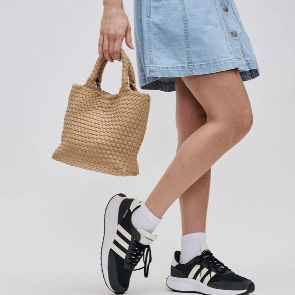 Sol and Selene Sky&#39;s the Limit - Small Woven Neoprene Crossbody (Nude)