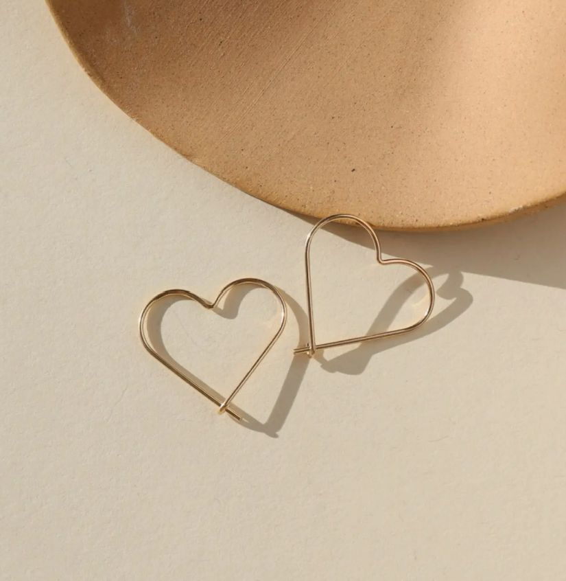 Token Jewelry Cupid Hoops