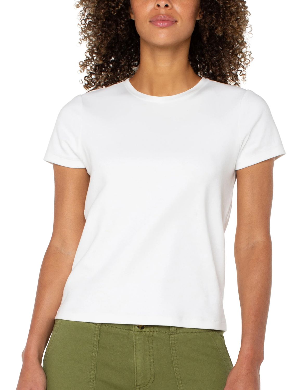Liverpool Short Sleeve Crew Neck Tee (White)