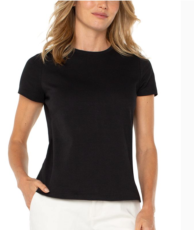 Liverpool Short Sleeve Crew Neck Tee (Black)
