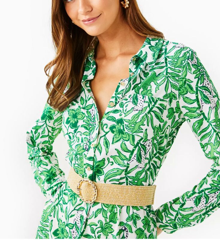 Lilly Pulitzer Arta Belt (Gold Metallic)