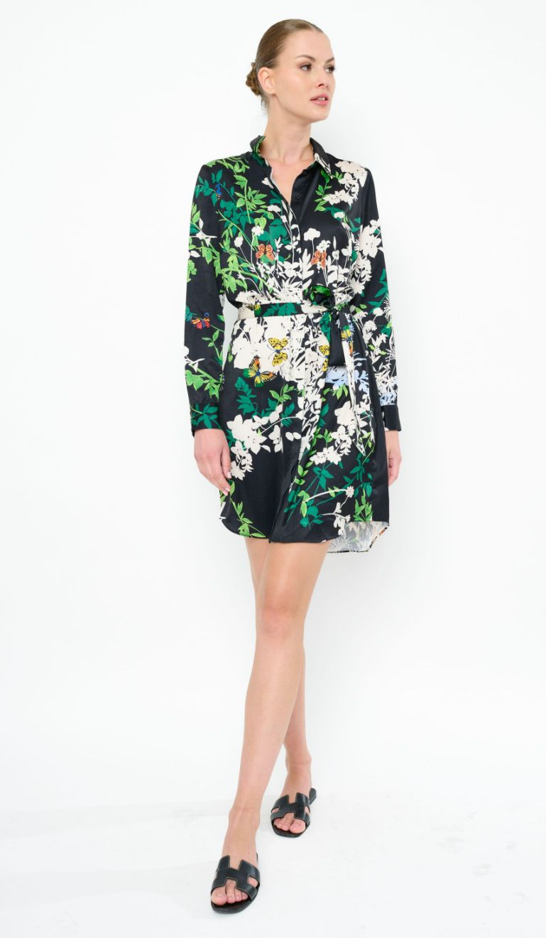 Flora Bea Natalee Dress (Birdland)