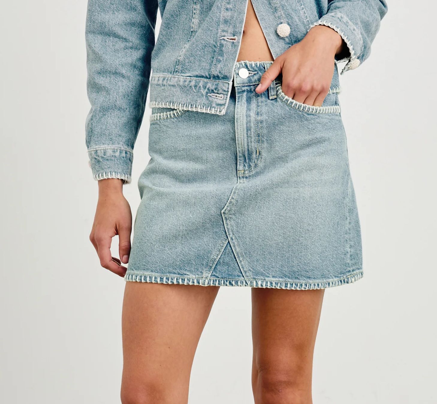 Rails Laurel skirt (Harbor Blanket Stitch)